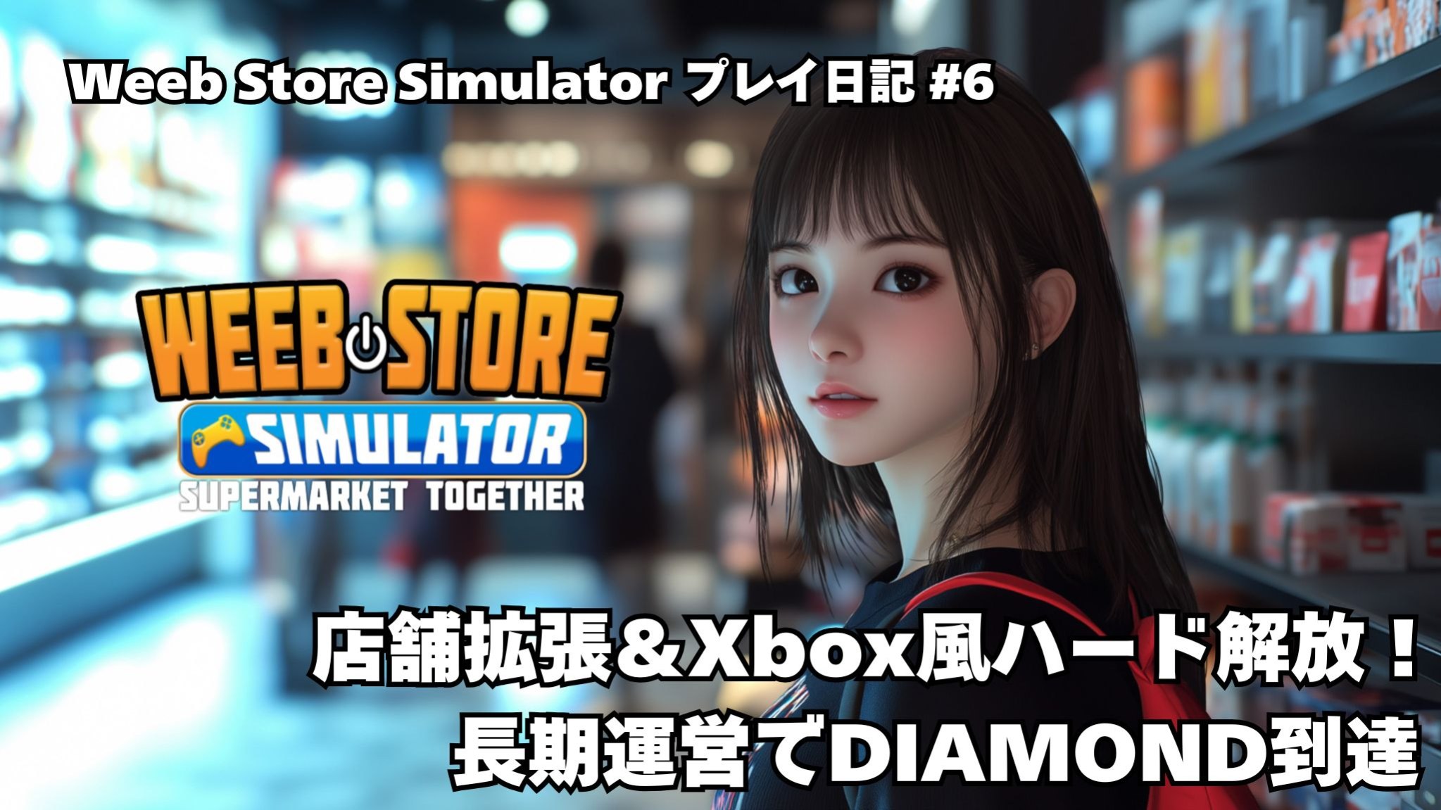 Weeb Store Simulator プレイ日記 #6 アイキャッチ画像